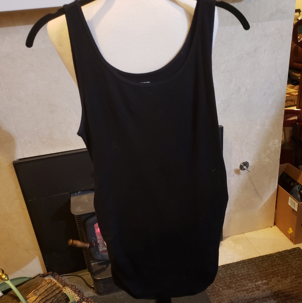 OLD NAVY Long ribbed tank size large.